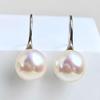 Zhuji Mantou-Shaped Freshwater Pearl S925 Silver High Heel Earrings