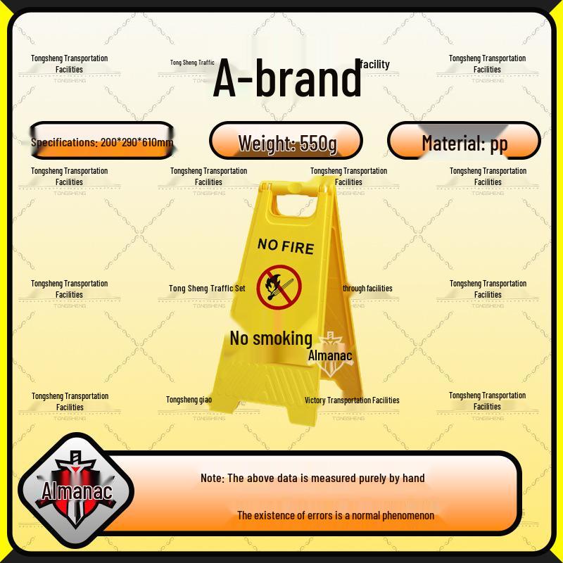 A-Frame Plastic Wet Floor & No Parking Safety Sign