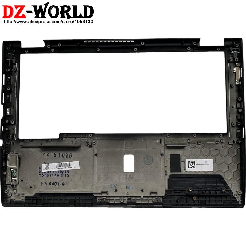 Shell C Cover Palmrest Upper Case Keyboard Bezel Frame Fingerprint for Lenovo Thinkpad X380 Yoga 370 S1 3rd 4th 01HY213 чёрный