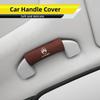 Car Roof Handle Cover Suede Roof Grab Handle Grip For Citroen C3 C4 C5 C1 C2 Berlingo Celysee Xsara Picasso Interior Accessories