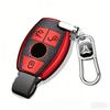 Leather TPU Shell Fob Car Key Case Cover For Mercedes Benz A B C E Class GLS GLA GLK GLC CLS CLA AMG W204 W205 W212 W463 W176