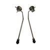 Metal Tom Drum Legs and Curved Rod Supports for Rack Drums