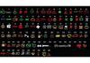 FILN 8-16mm Waterproof LED Car Signal Indicator Light, 12V