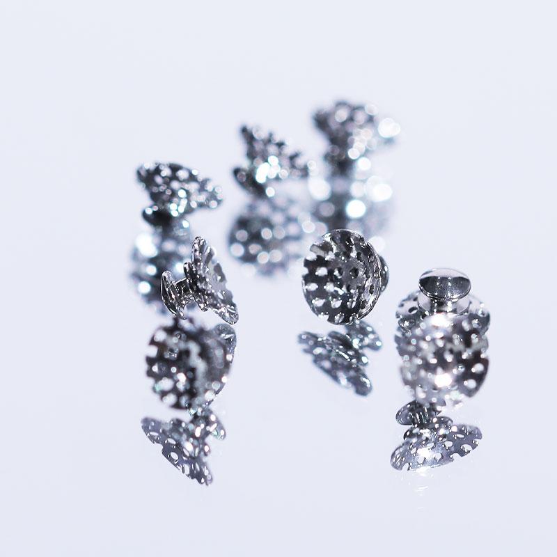 Dental Hollow-out Lingual Button with holes Perforated Orthodontic Accessory Dentistry Materials 50pcs/bag