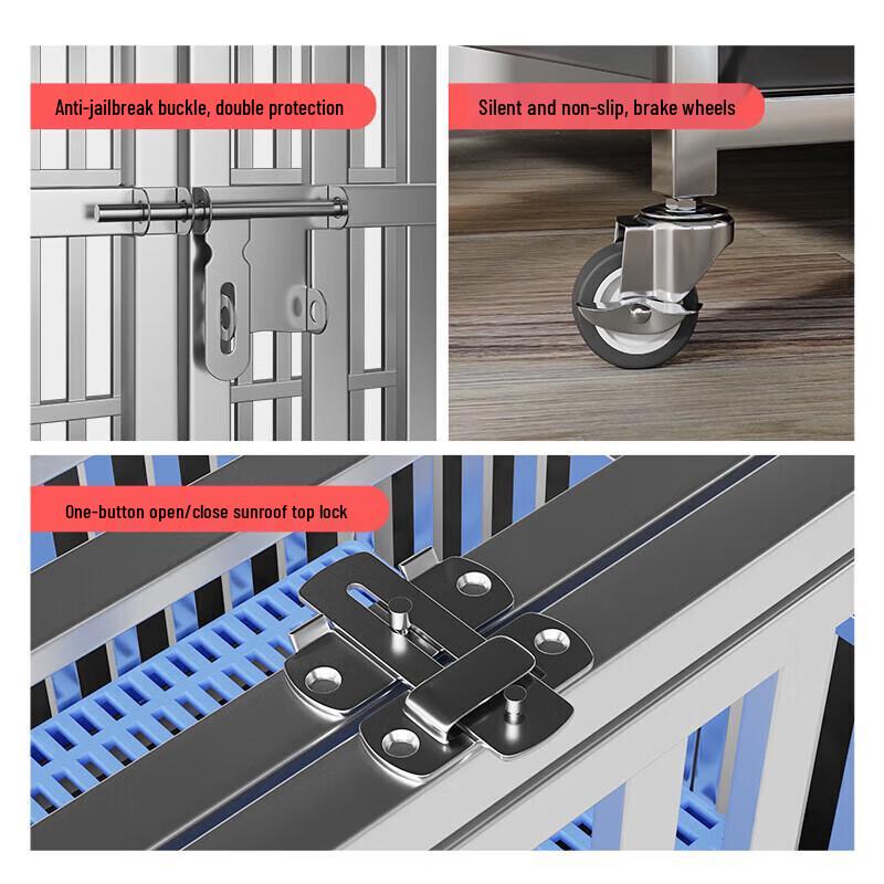 Heavy-Duty Folding Stainless Steel Multi-Purpose Cage