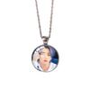 Stylish 2023 Bts Boy Group Themed Alloy Necklace With Unique Geometric Design