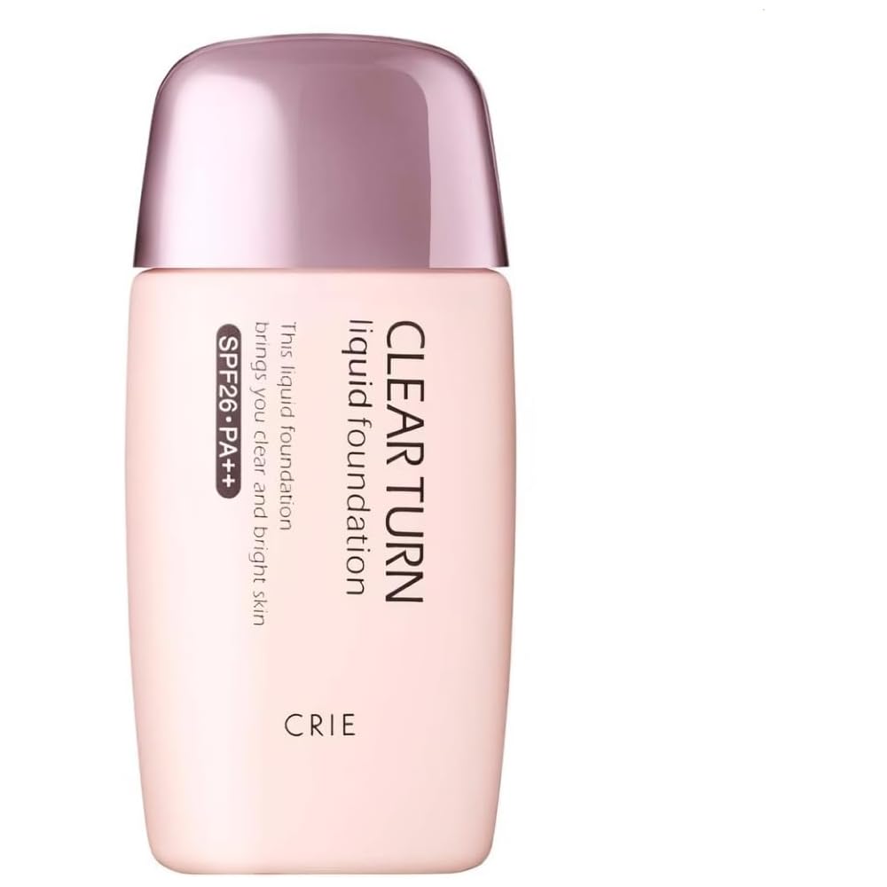 Crie Clear Turn EX Liquid Foundation R #412 40ml Medium Coverage Long-Lasting Finish
