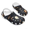 Trendy Printed EVA Clogs for Women Men Ventilated Breathable Slip On Casual Shoes Lightweight Summer Sandals Everyday Wear