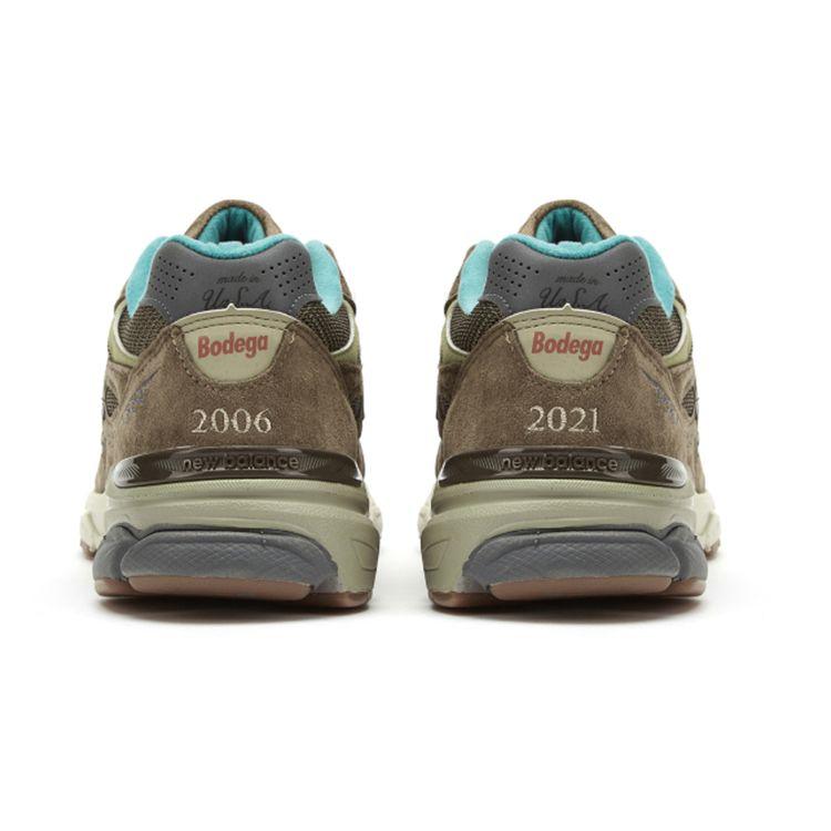 Bodega X New Balance 990v3 Made In USA Anniversary Unisex Sneakers Brown M990BD3