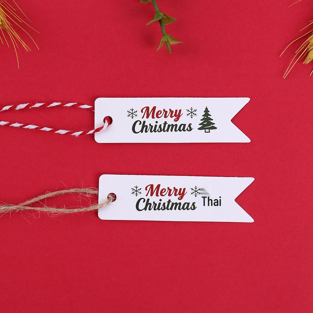 2026 New Style Christmas Gift Tags - Festive Paper Hang Tags, Party Favors, and Decorative Cards