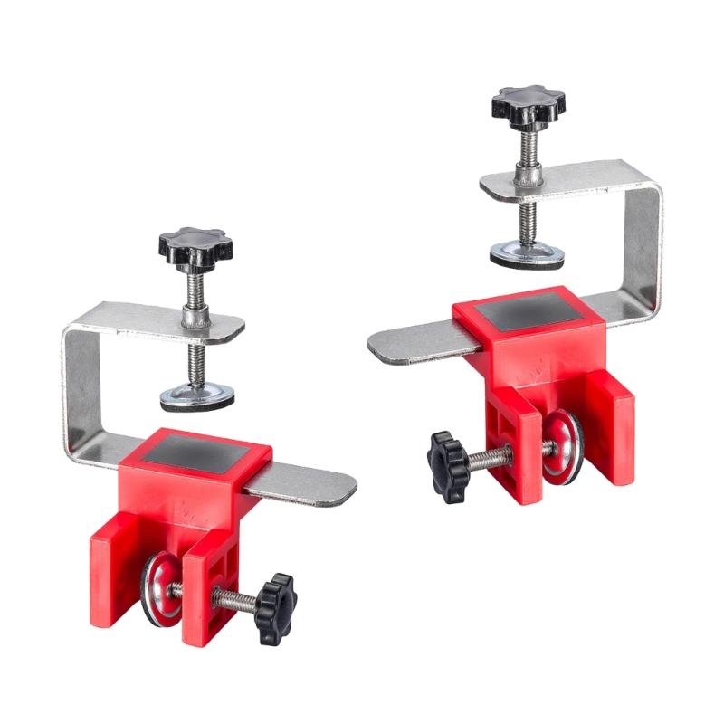 

Stainless Steel Drawer Panel Clamp Woodworking Jig Steel Drawer Panel Clips Drawer Front Installation Clamp 1