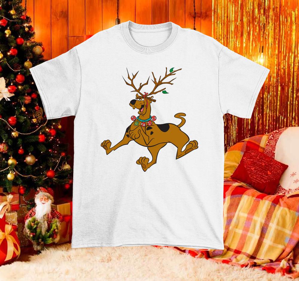 

Scooby-Doo Christmas Holida Shirt All size S-5XL Gift Xmas AD716 Unisex T-Shirt L