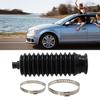 Accessories Gaiter Pinion Boots Black Easy To Install Replacement