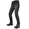 Mens Winter Motorcycle Riding Jeans With Thermal Lining Windproof Crash Protection Biker Pants Street Track Use
