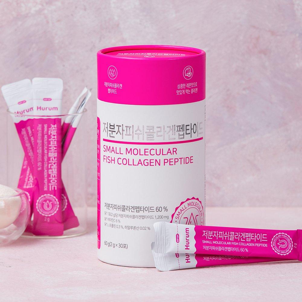 

HURUM Low Molecular Fish Collagen Peptide (2g*30 packs)