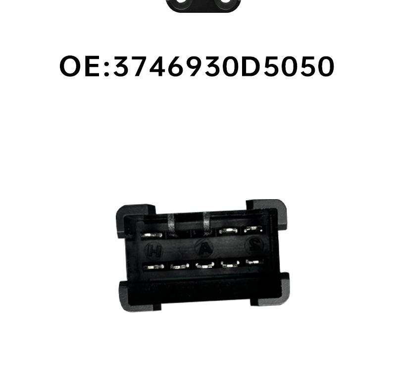 JAC Shuailing 24V Black Driver's Side Power Window Switch