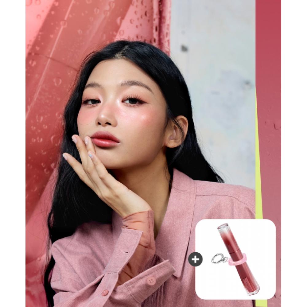 3ce Misty Lip Bear  Free Misty Tint Ring Quiet taupe (recommended for fall warm)