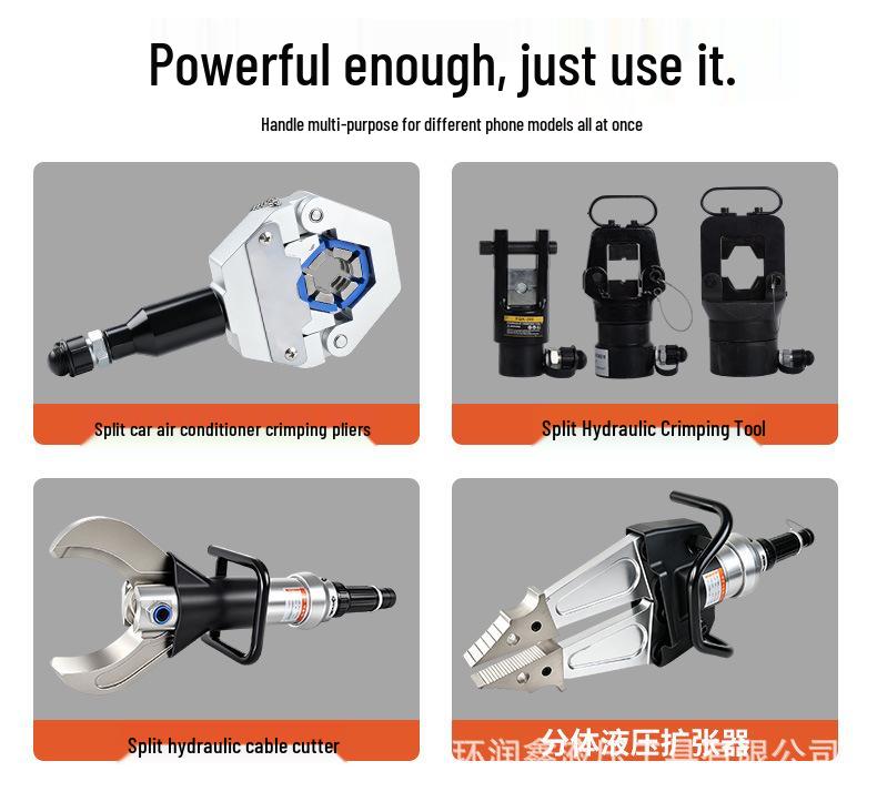 Industrial Electric Hydraulic Pump Station with Pressure Gauge, Compatible with Various Hydraulic Tools, for High-Efficiency Oil Supply.
