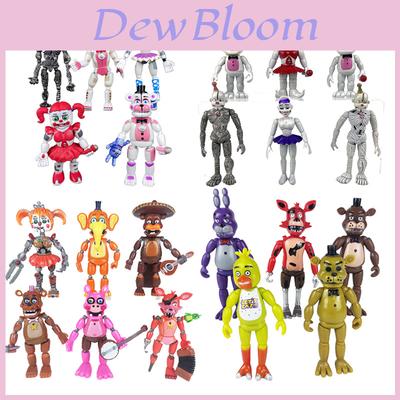 Five Nights At Freddy's Zestaw Figurek Akcji Wysokiej Jakości Plastikowe Ekologiczne Zabawki Dla Dzieci