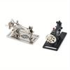 Micro Landscape Metal Sewing Machine Miniatures Decoration 1:12 Scale Length 3.5cm