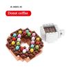 Fast Food Burger Mini Building Blocks DIY French Fries Donuts Birthday Cake Model Building Toys for kids educational