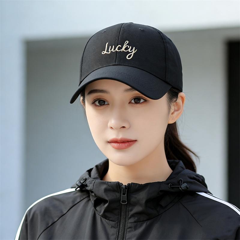 Vintage Cotton Letter Embroidered Baseball Cap
