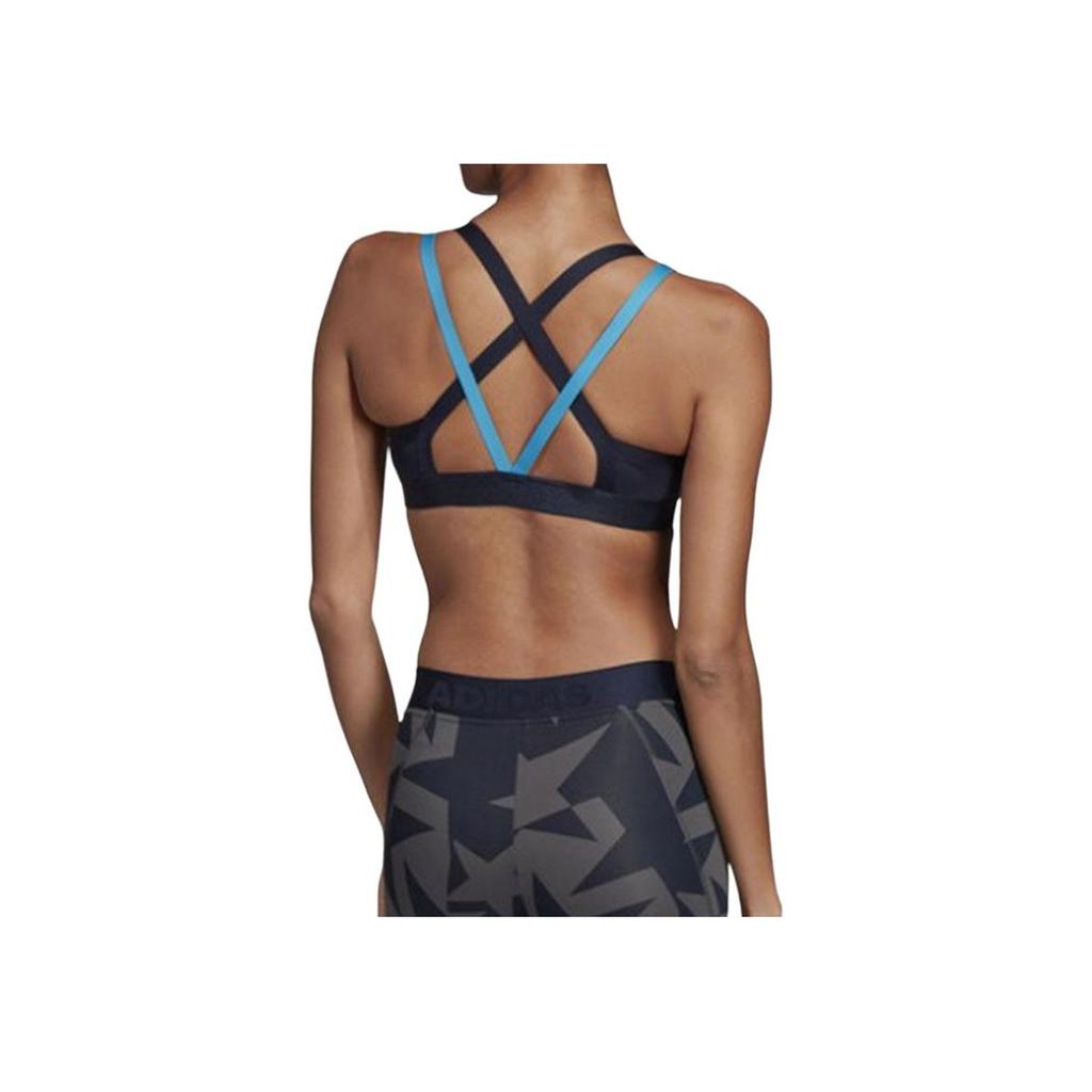 Adidas Comfortable Breathable Soft Skin-Friendly Sports Underwear Women Underwear Blue Dark-Purple DU1297