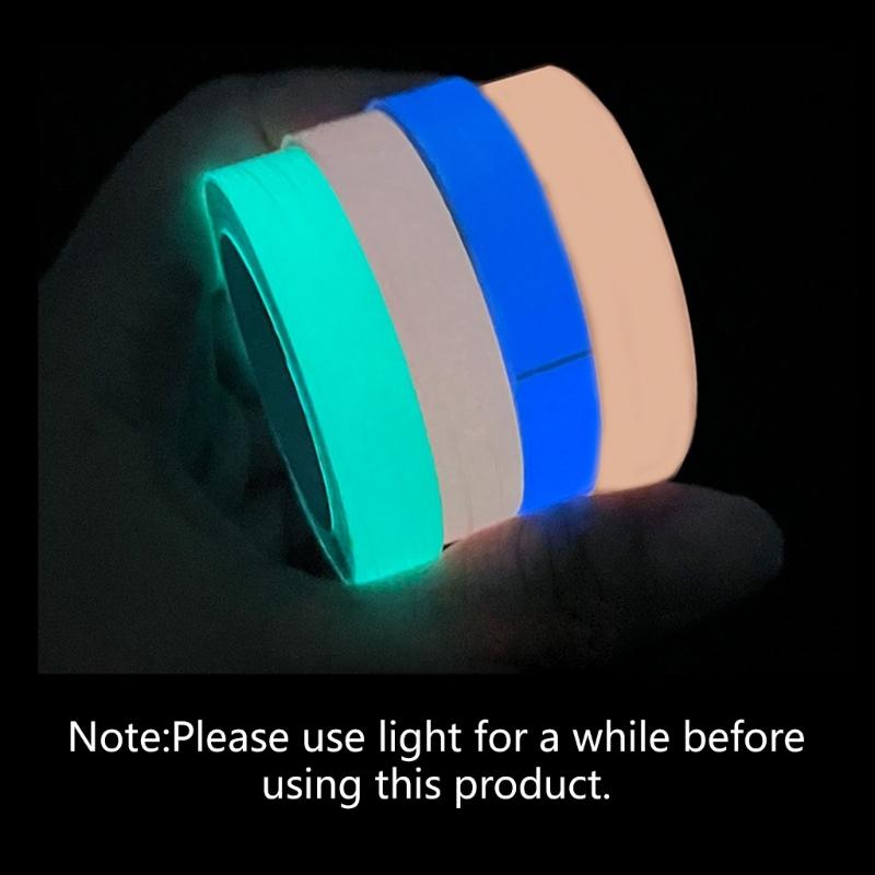 4pcs Bright Craft Tape Night Glows Adhesive Tape DIY Fluorescent Tape Upgrades for DIY activity & Educational Use