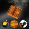 FOR 08-16 Ford F250 F350 F450 Super Duty Side Marker Mirror Signal Lights Amber