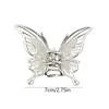 1pc Exquisite Elegant Metallic Butterfly Hair Claw Intricate Designs Perfect Boho Chic Styles Daily Whimsical Hair Accessories