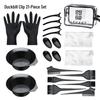20-Piece Cross-Border Hair Dyeing Set: Bowl, Shawl, Brush, Comb & Tools