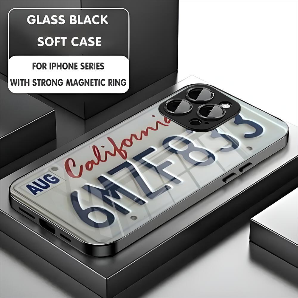 Back To The Future OUTATIME Handyhülle Für Iphone 17 16 15 14 13 11 12 Pro Max Mini Plus Magnetische Glas-Handyhülle