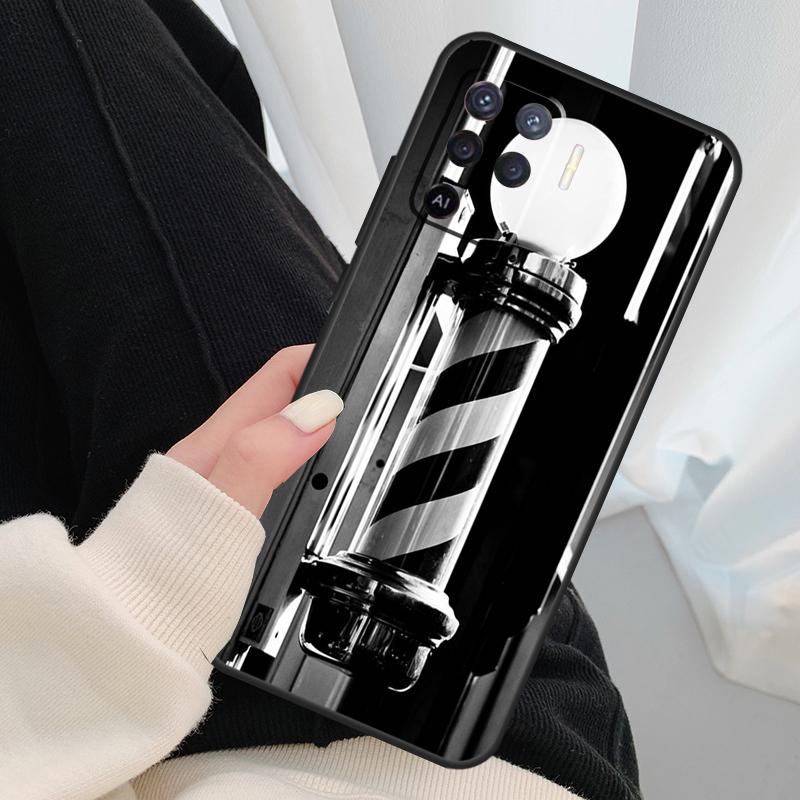Hair Stylist Hairdresser Case For Oppo A96 A76 A16 A60 A98 A58 A78 A18 A38 A80 A40 A77 A57 A17 A74 A54 A94 A15 A5 Pro