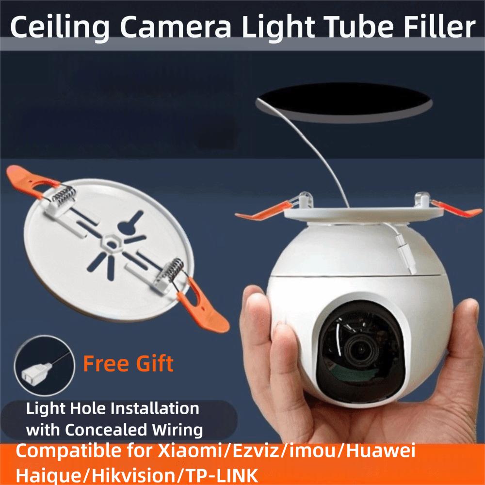 Tilt Hoisting Base Camera Hole Filler Bracket Wall Mount Bracket for Xiaomi Ezviz TP-LINK