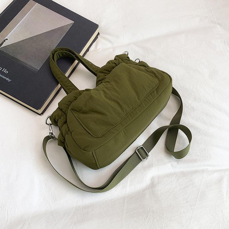 2026New Lightweight Crossbody Bag for Women, Simple Handheld Single Shoulder Casual Phe Small Crossbody Bag, Quilted Down Smal