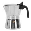 3/6 Cups Capacity Stovetop Coffee Maker Octagonal Design Stovetop Espresso Maker  For Camping