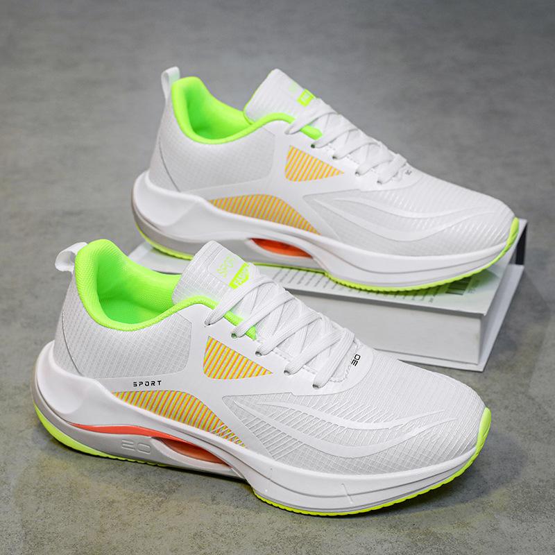 

Ультралегкие кроссовки для бега лето мужские спортивные кроссовки сетка воздушная подушка ученики средней школы амортизация профессиональные спортивные гоночные кроссовки 36