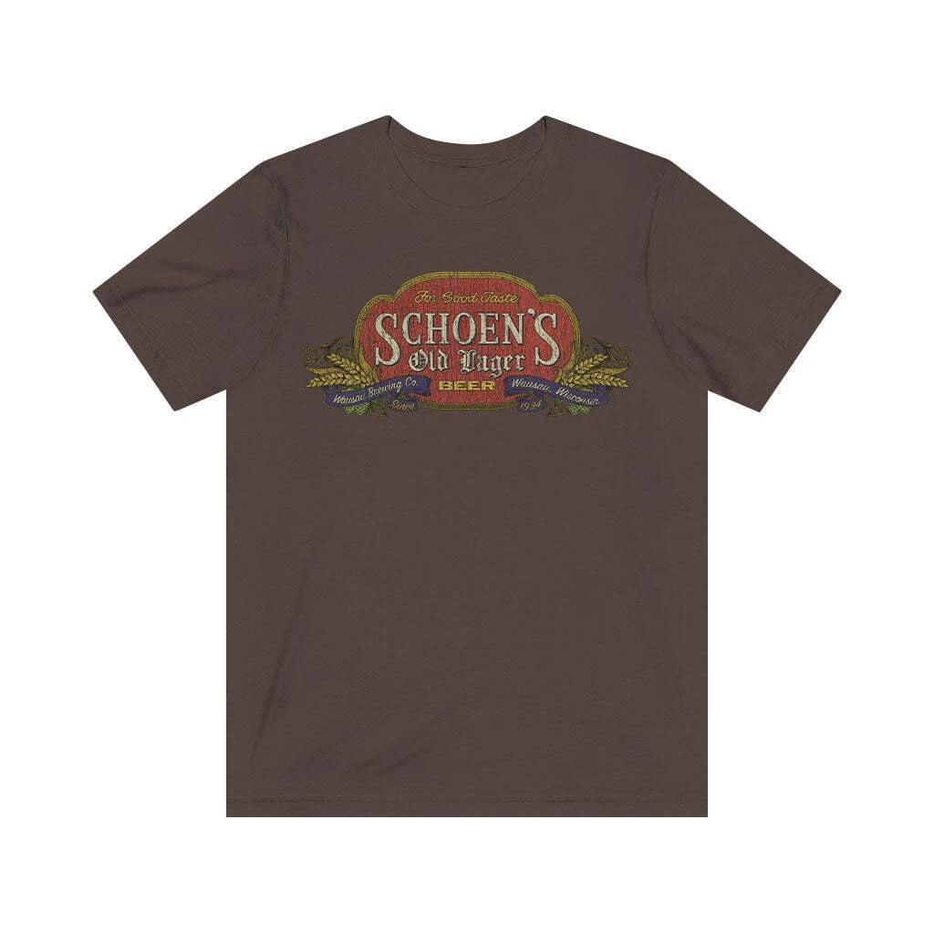 

Schoen s Old Lager 1934 Vintage Men s T shirt 2XL
