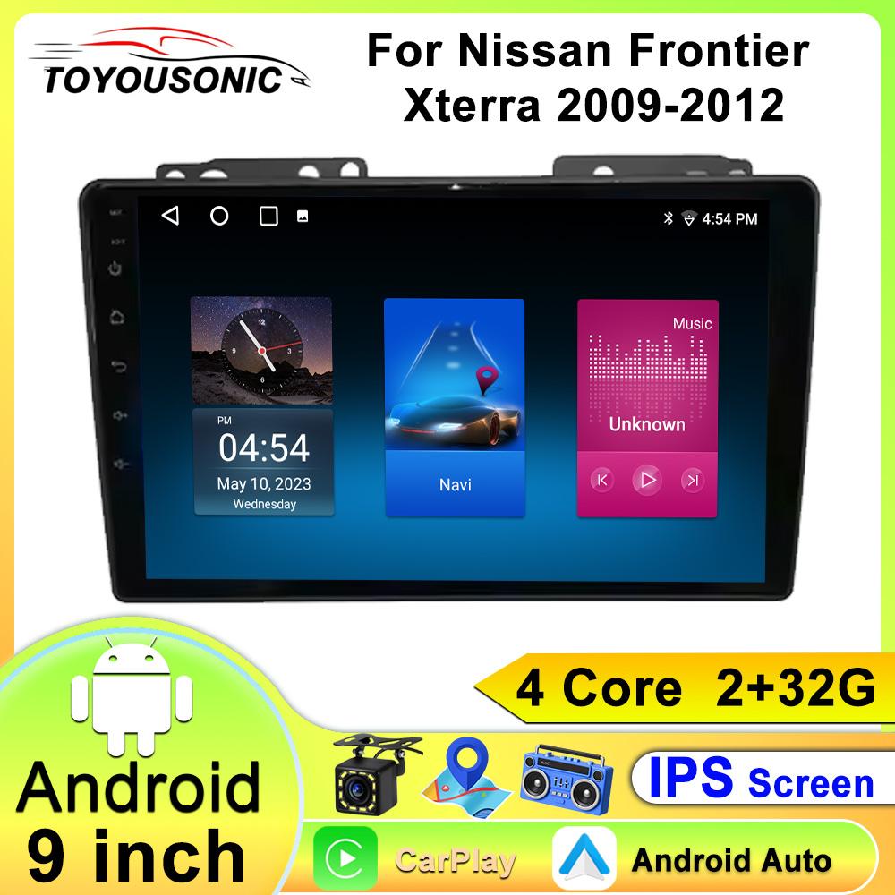 

Автомобильный видеоплеер Toyousonic для Nissan Xterra 2009-2012, GPS-навигация, встроенный DSP, CarPlay, автомагнитола, головное устройство Android 4core-2+32g