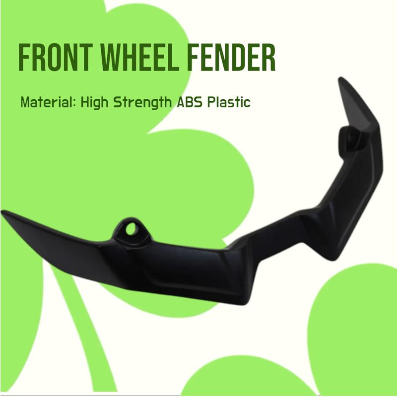 2024 Motorrad Verlängerung Extender Verkleidung Spoiler Abdeckung Vorderrad Kotflügel Schnabel Nasenabdeckung Für YAMAHA MT125 MT-125 2020-2023 2022