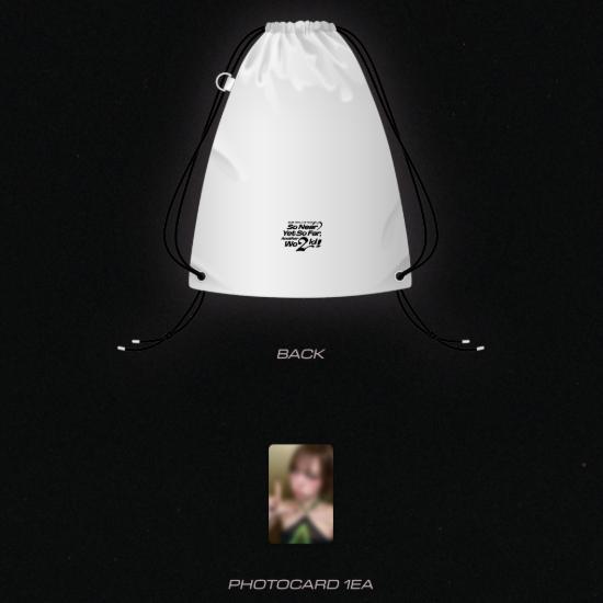 Pre-order 2026 YENA LIVE TOUR So Near Yet So Far, Another Wo2ld! In Seoul Gym Sack