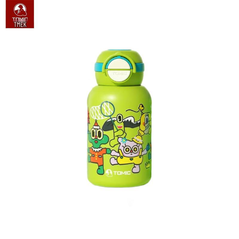 TOMIC Kids  Dual-Use Titanium Insulated Water Bottle TW60196Ti