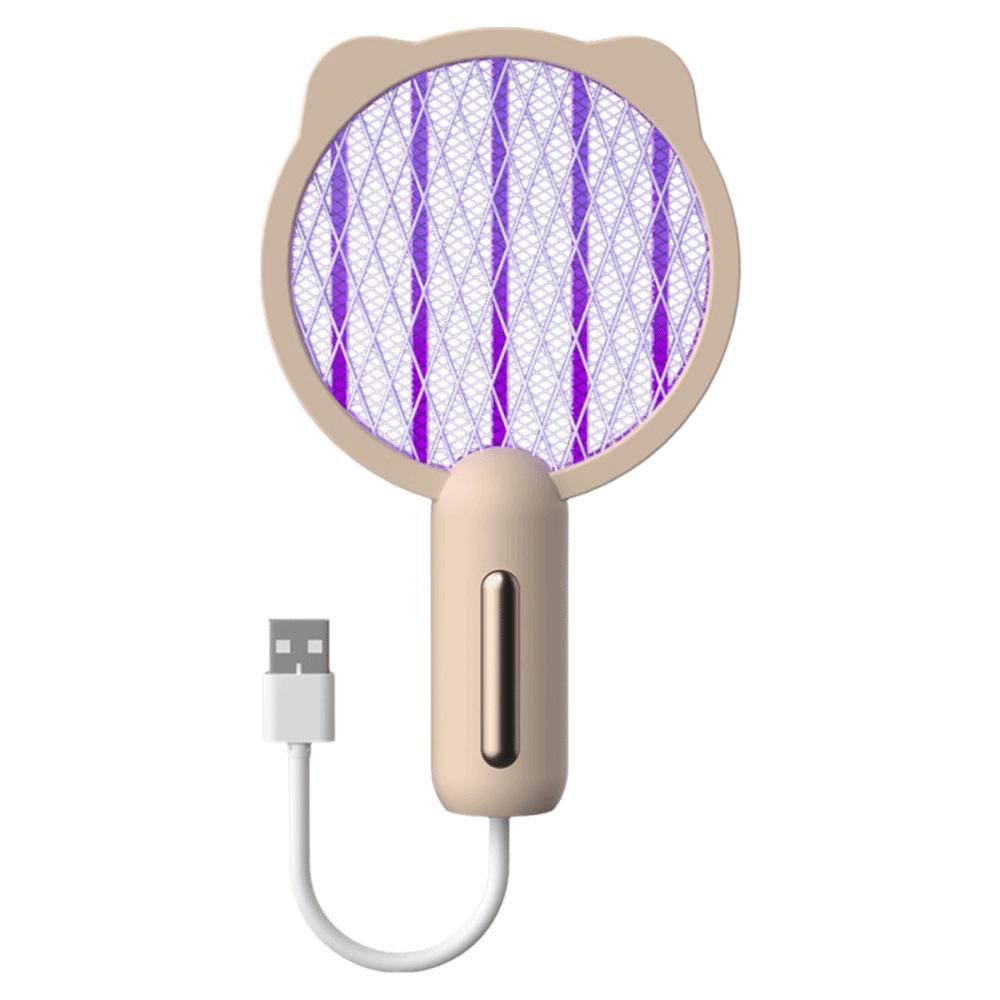 Baby Safe Mosquito Killer Lamp USB Electric Mosquito Swatter 2-in-1 UV Light  Outdoor Use хаки