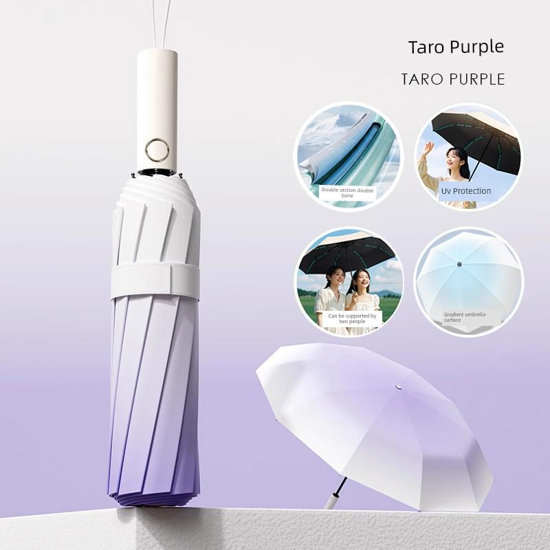 High-Quality Automatic Umbrella for Women, Dual-Use for Sun and Rain, Foldable Umbrella, Sun Umbrella, Uv Protection, Sunshade Umbrella for Men