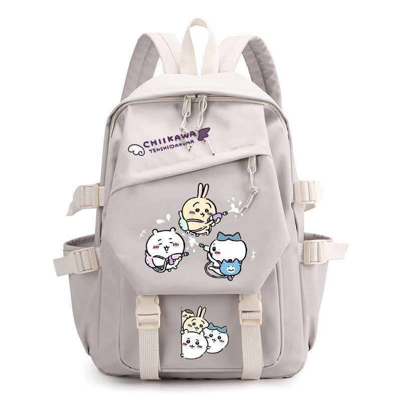 Jiyika Wow Chiikawa Cartone Animato Zaino Scuola Elementare Piccolo Zaino Usaki Otto Zaino per la Terza alla Sesta Elementare