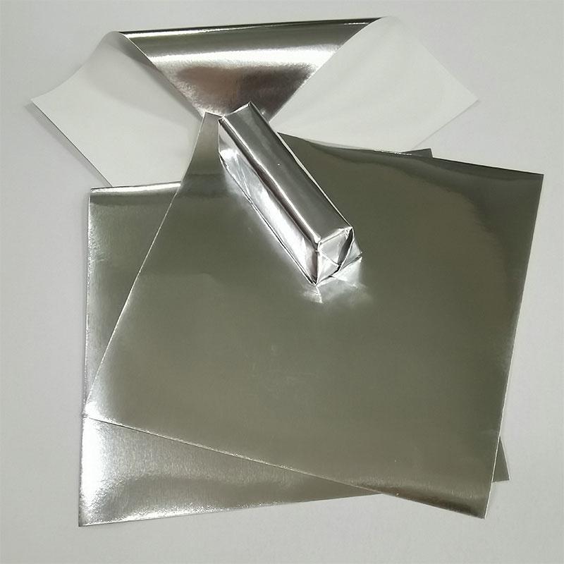 100Pcs 20*20Cm Diy Food Aluminum Foils Wrapping Paper Sheets Packaging For Chocolate Candy Wedding Party Birthday Gift Decor