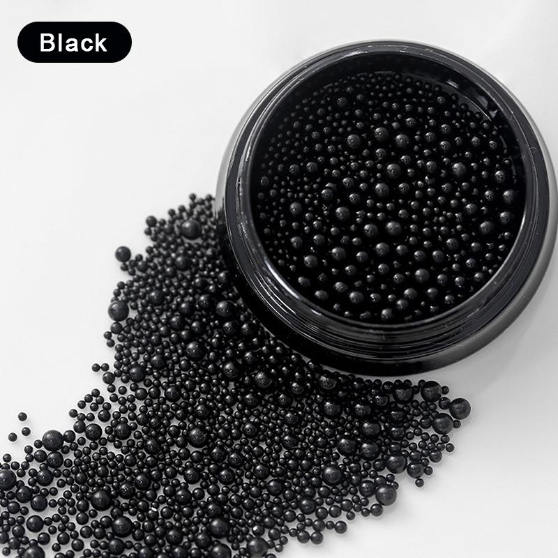 1 Box Mixed Sizes Mini Steel Ball Metal Micro Caviars Alloy Nail Art Jewelry Manicure Accessories Diy Ornaments