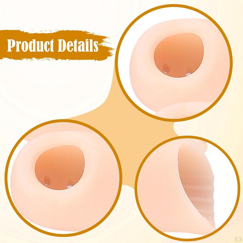 4Pcs Toe Cap Protectors Sleeves Bunion Cushions Covers for Running Standing Women Men