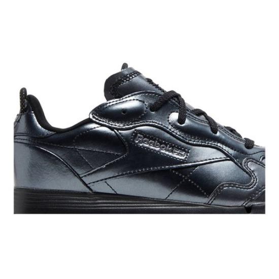 Reebok Cardi B x Classic Leather 'Black Dark Silver' GW2631 Damenschuhe