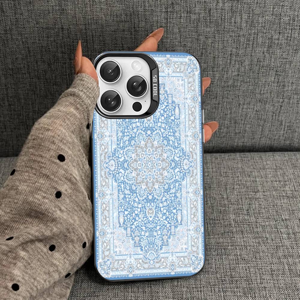 Retro Persian Printed Phone Case For IPhone 17Air 16 15 14 13 12 11 Pro Max Plus Color Anti Fall Cover